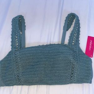 Teal Bikini top